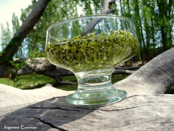 Walnut essence in a bowl